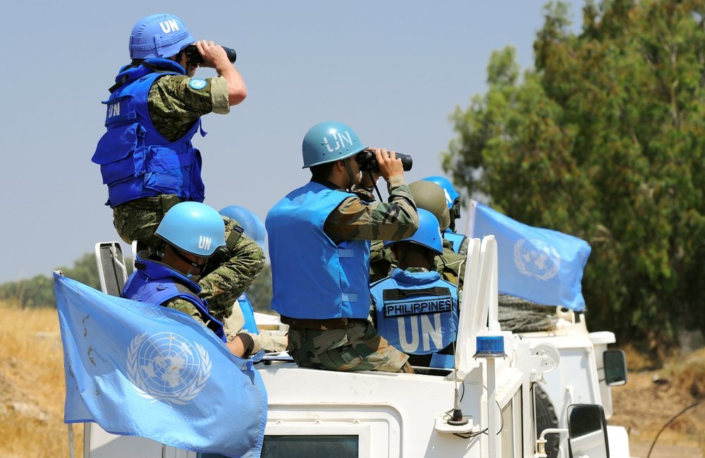 UNDOF on patrol